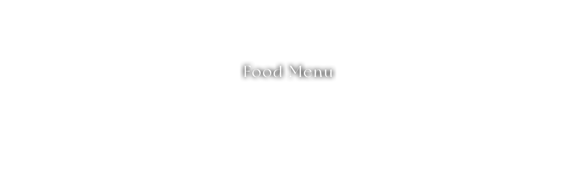 Food Menu
